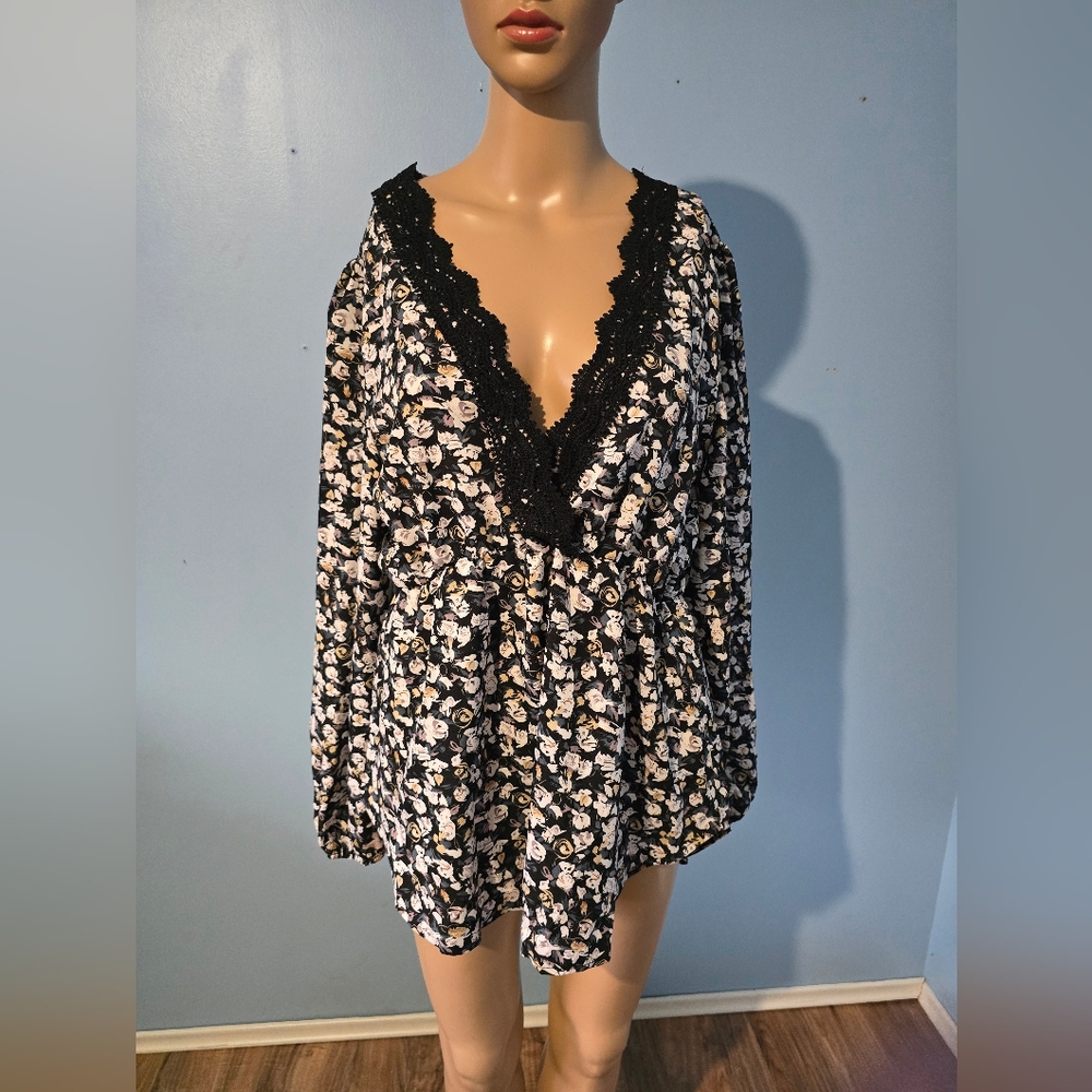 Deep V neck shirt